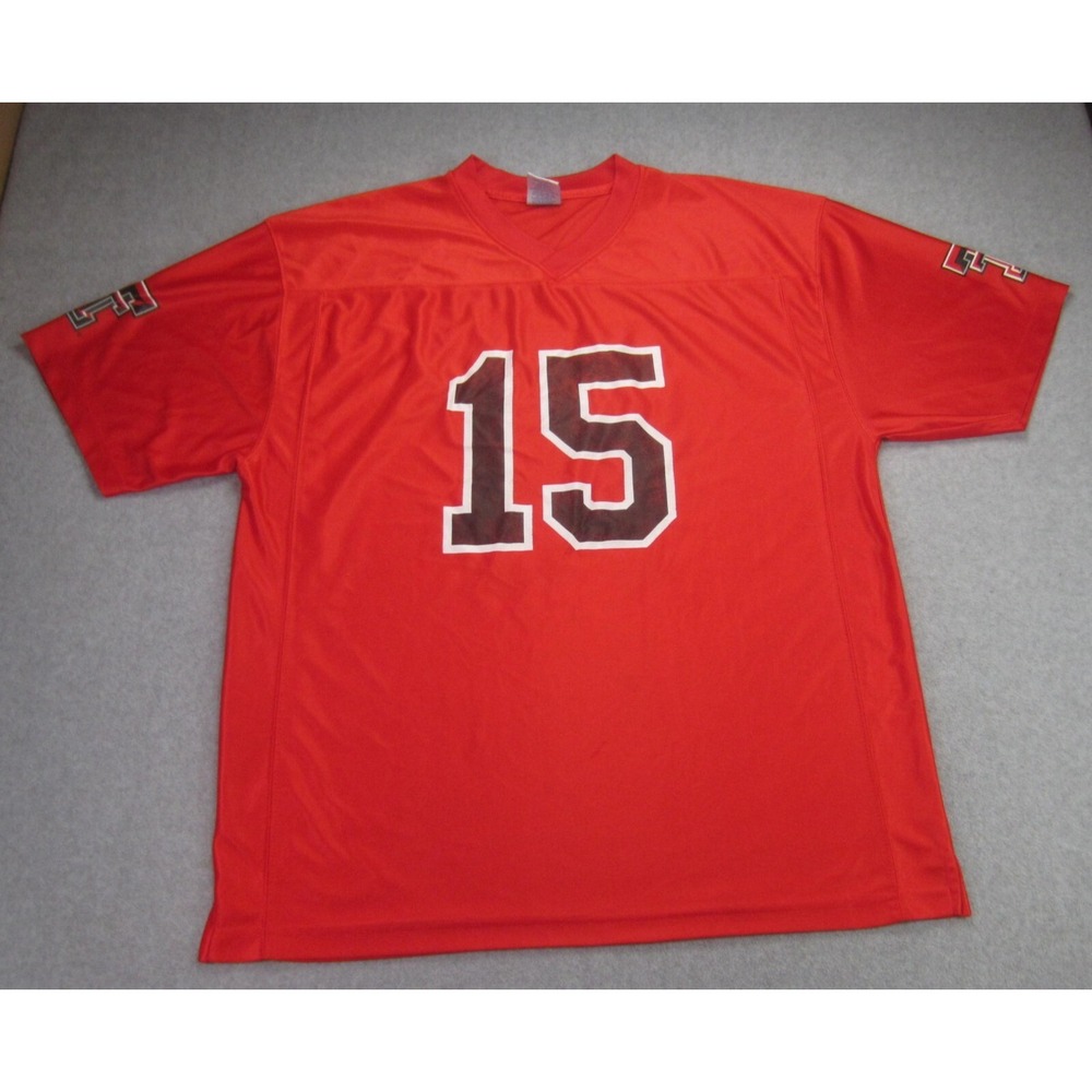 Texas Tech Red Raiders Jersey Mens XL Red #15 NCAA Football